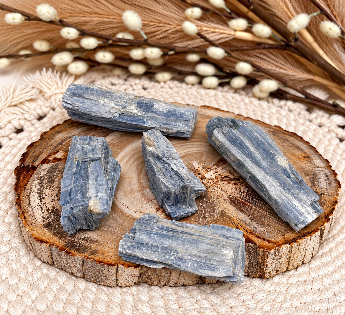 Blue Kyanite Raw Chunks