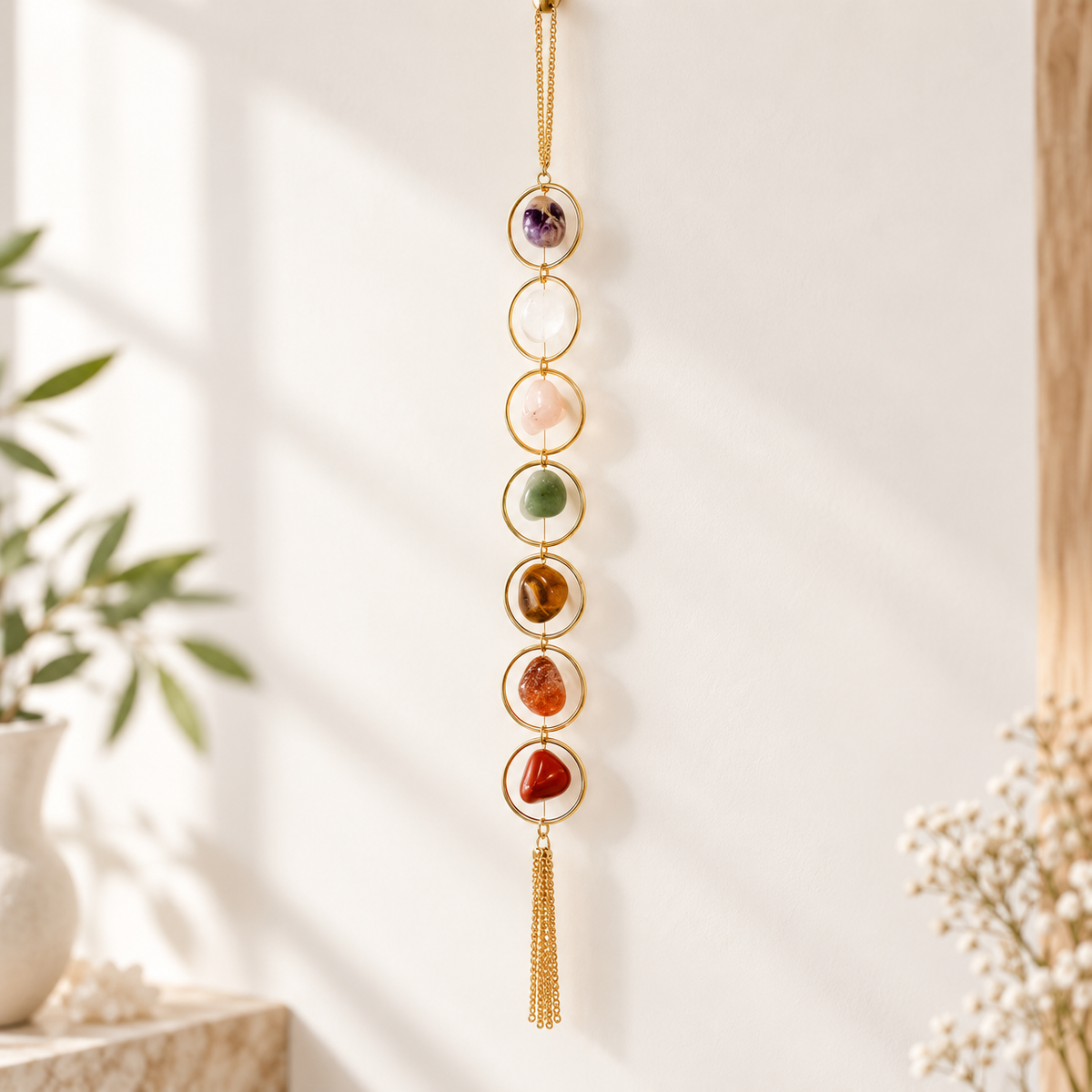 7 Chakra Crystal Wall Hanging