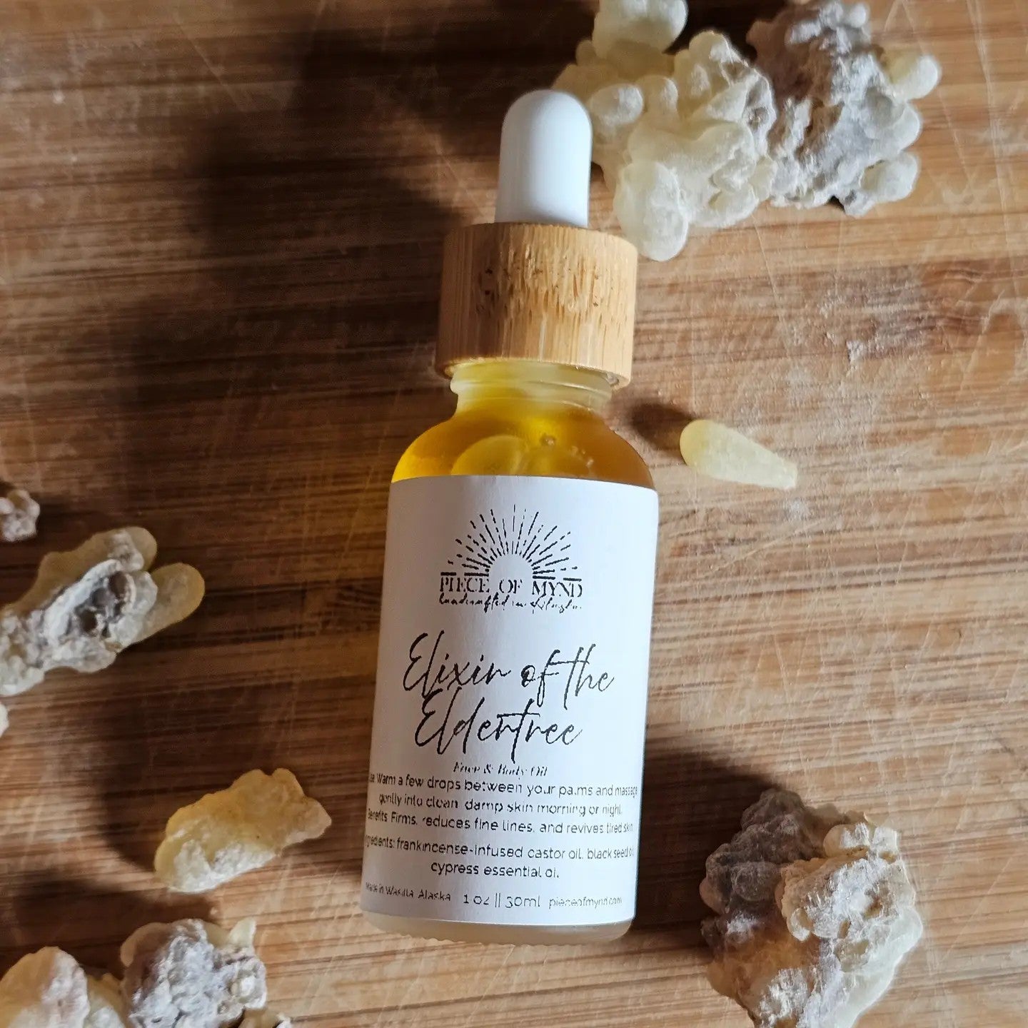 Elixir of the Eldertree | Frankincense Infused Facial Oil