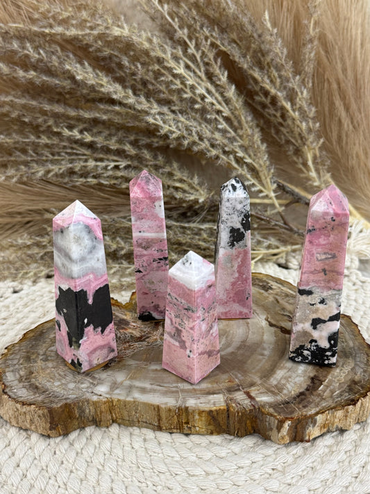 Pink & Black Rhodonite