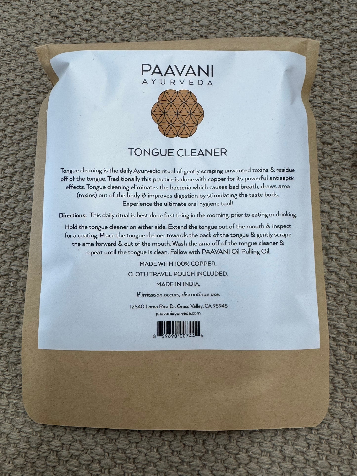 Copper Tongue Cleaner