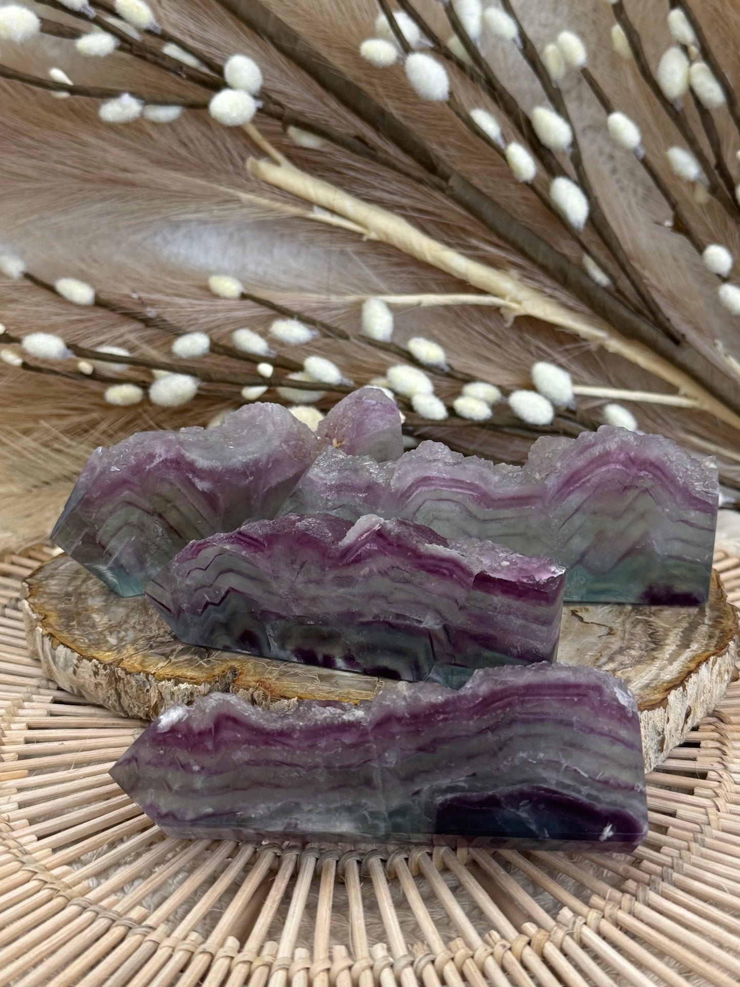 Fluorite Slab Tower