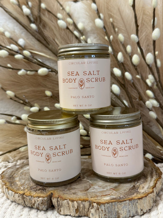 Sea Salt Body Scrub by Circular Living - Palo Santo