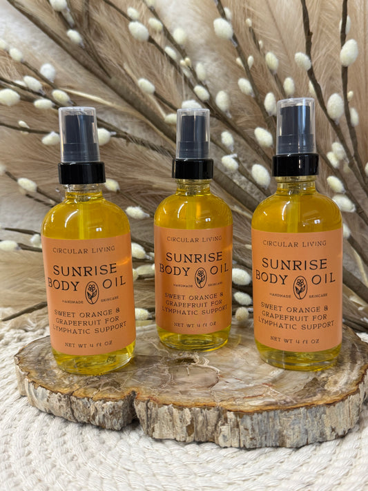 Sunrise Body Oil by Circular Living - Sweet Orange & Grapefruit