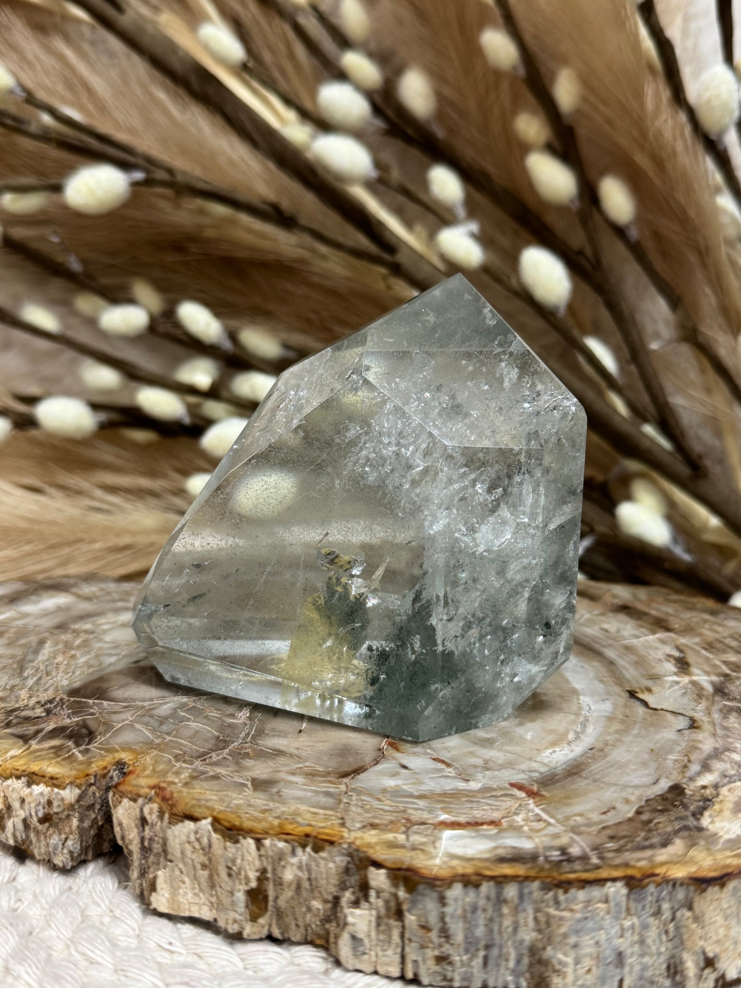 Natural Rainbow Clear Quartz