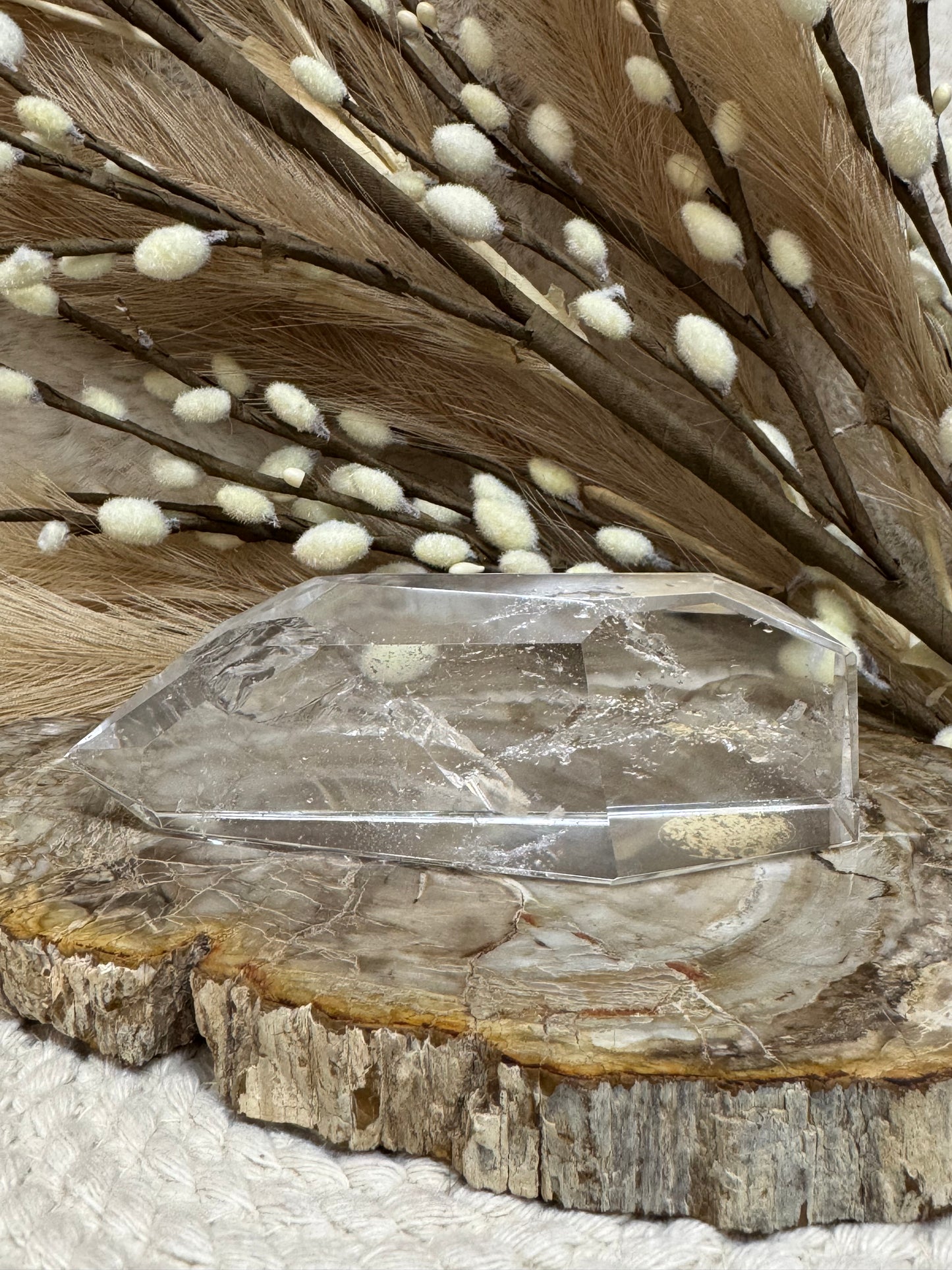 Natural Rainbow Clear Quartz