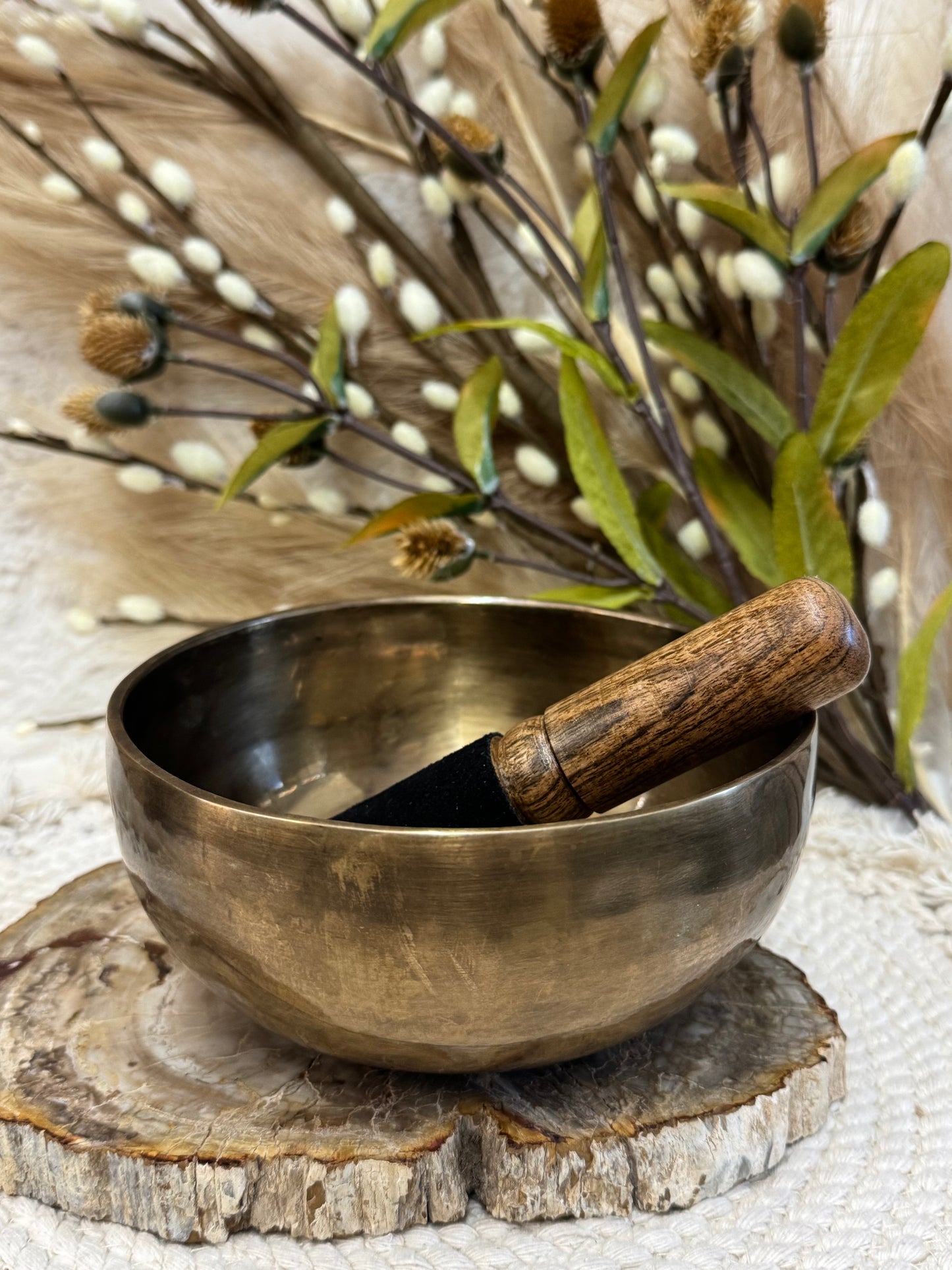 7 Inch Hand Hammered Himalayan Singing Bowl
