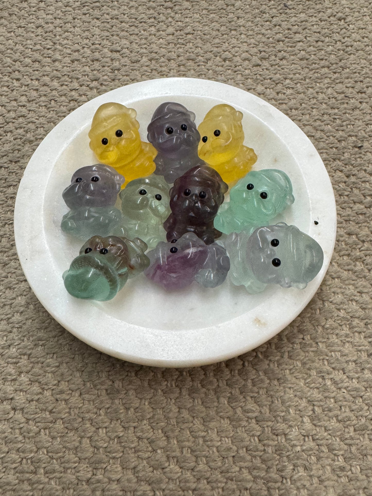 Fluorite Mini Santa