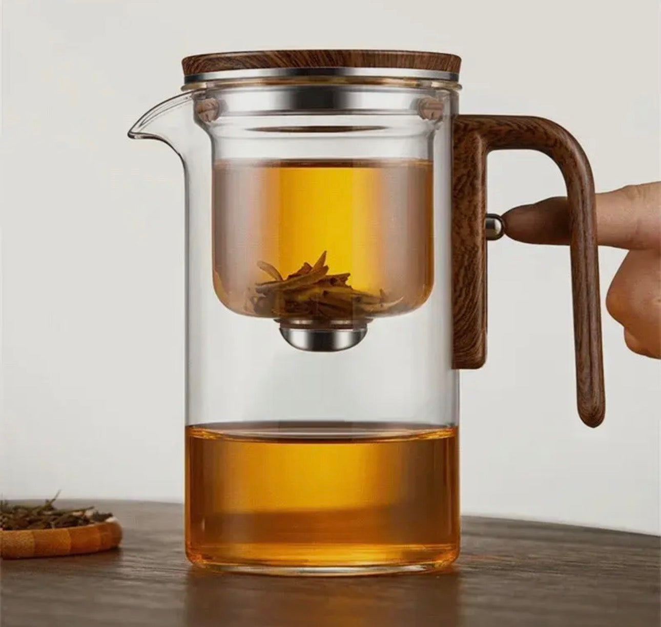 Glass Magnetic-Steep Teapot
