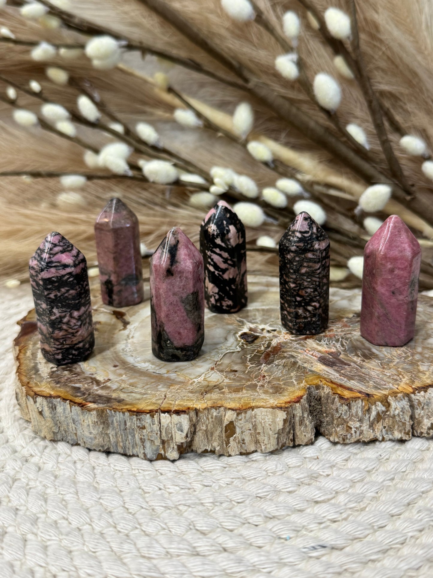 Rhodonite - Mini Towers