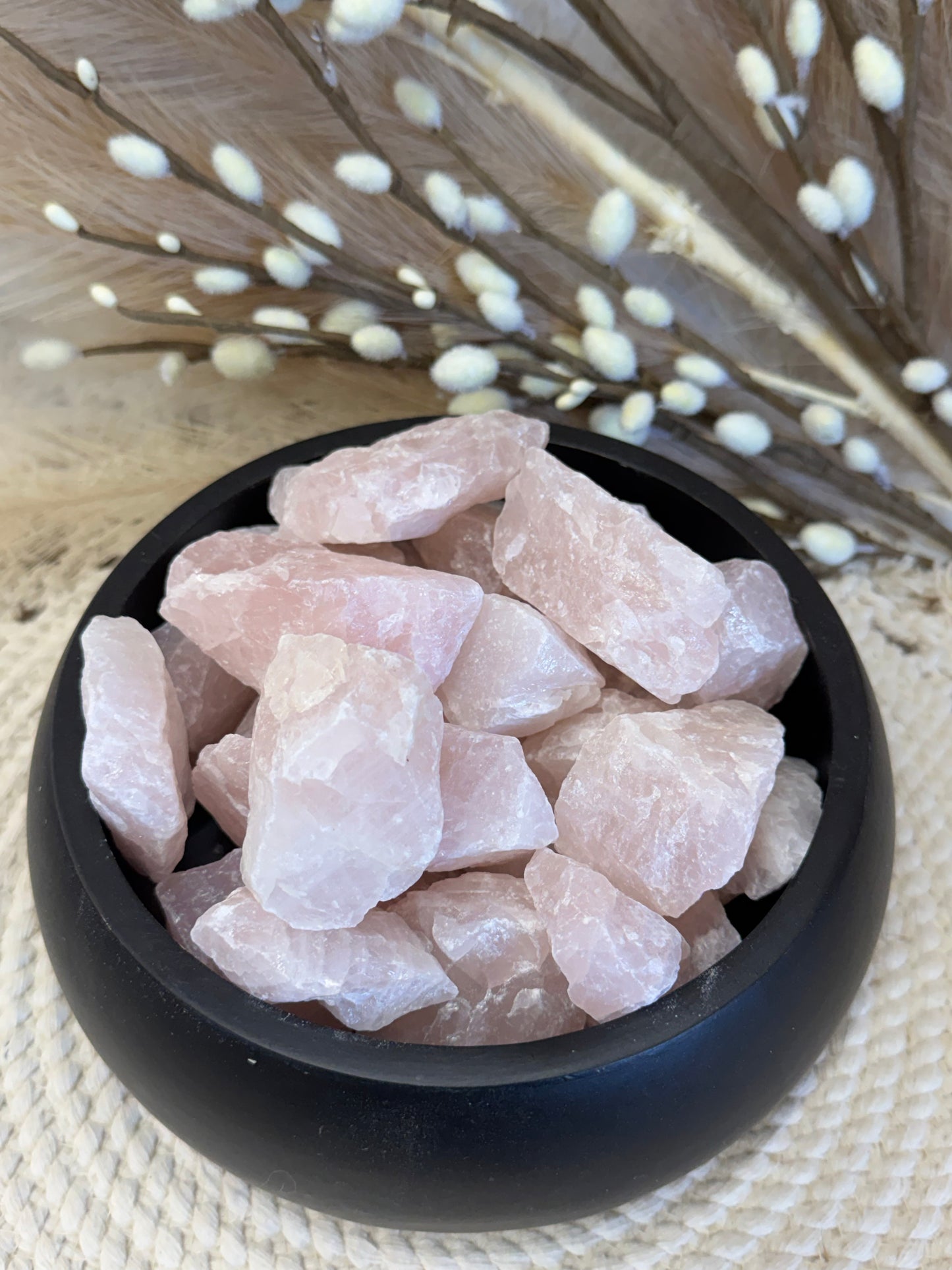 Raw Rose Quartz - Raw