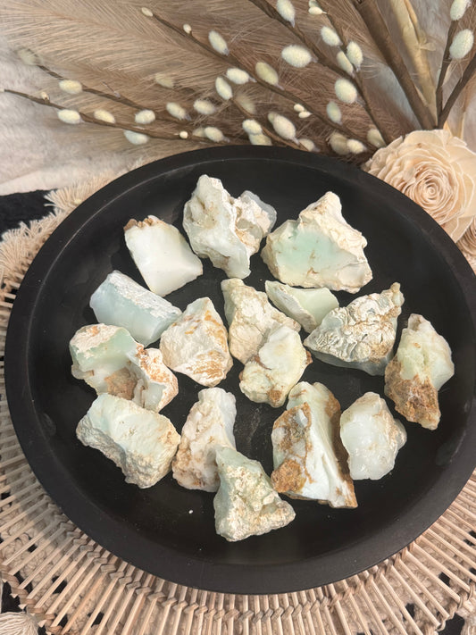 White Lime Chrysoprase