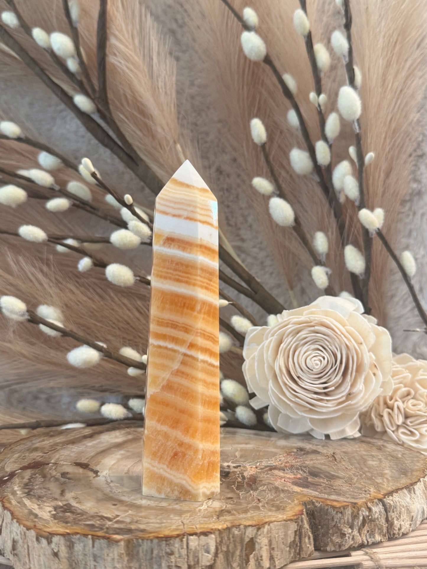 Orange Calcite