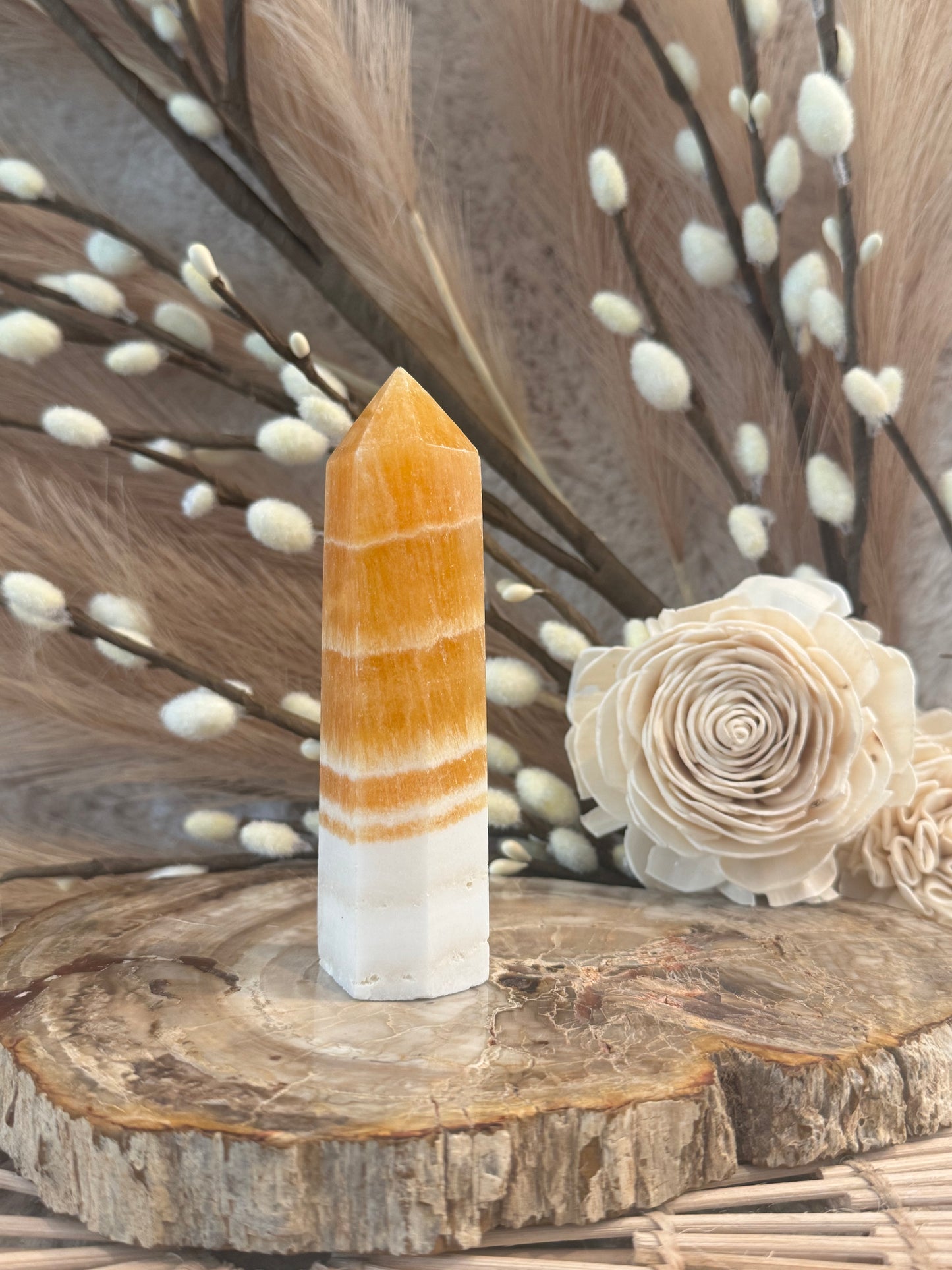 Orange Calcite