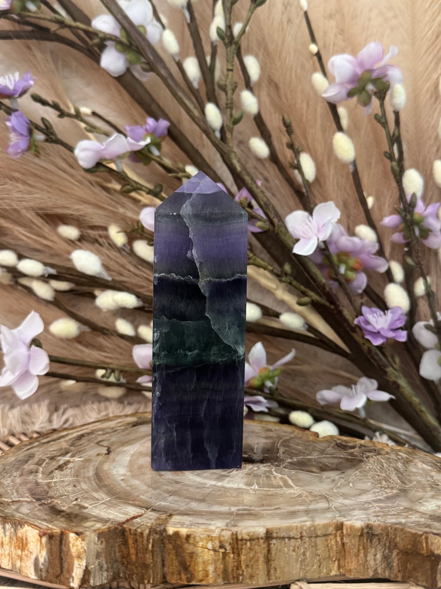 Purple Fluorite Medium Towers