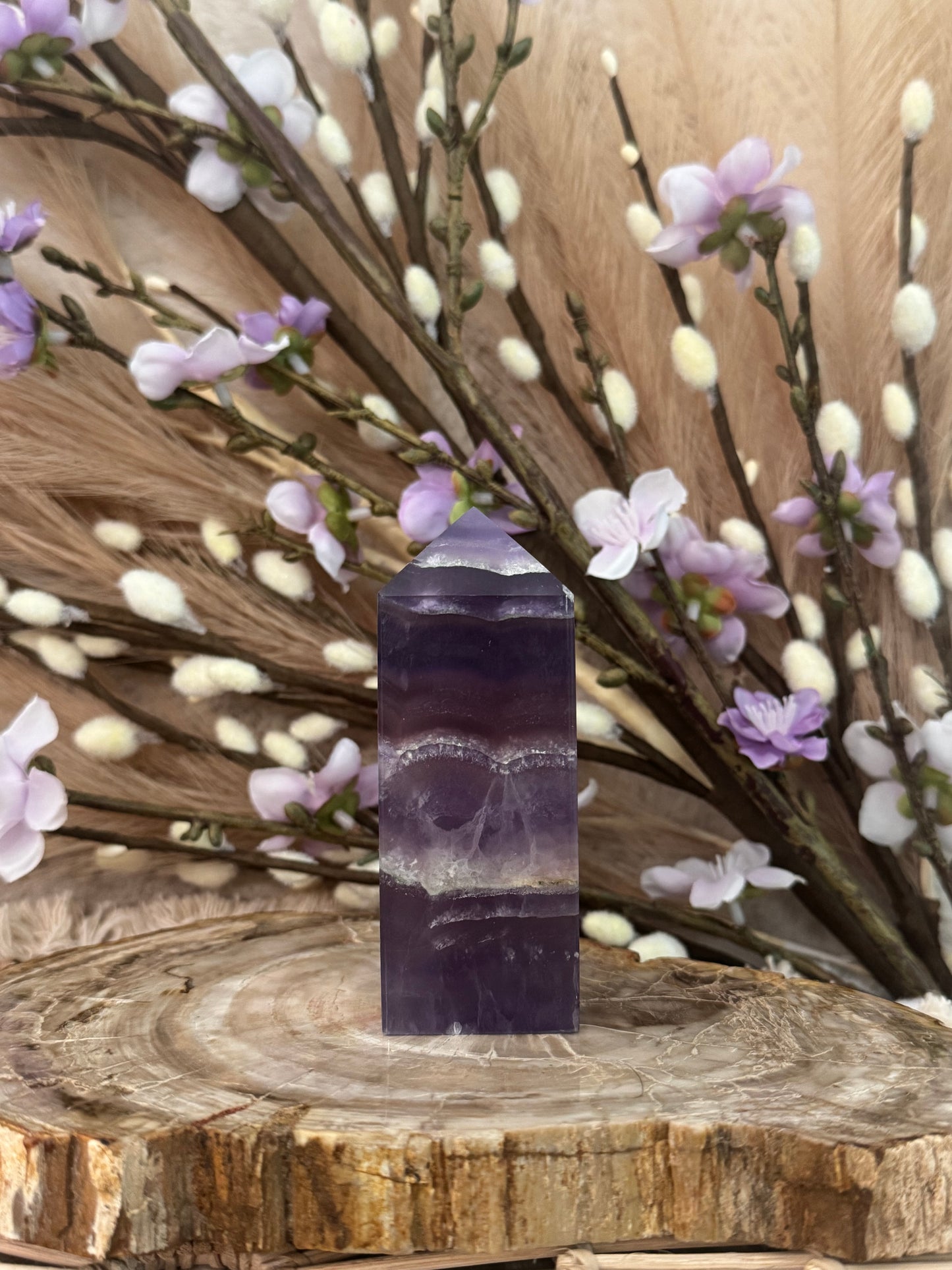 Purple Fluorite Medium Towers