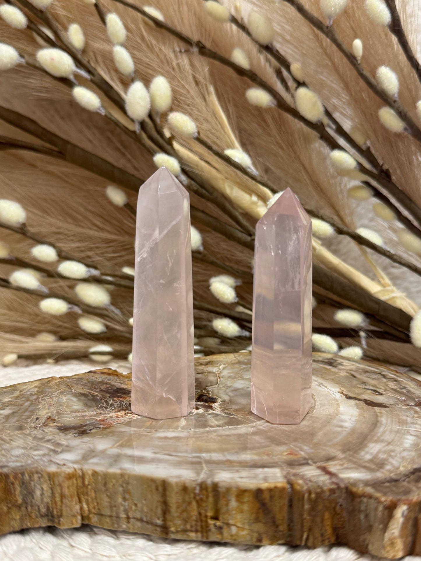 Pink Opalite Towers-Mini