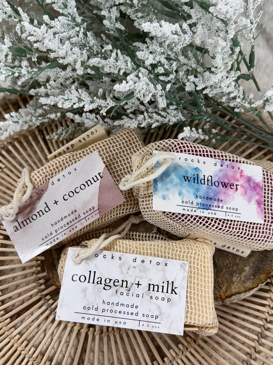 Rocks Detox Handmade Cold-Pressed Soaps