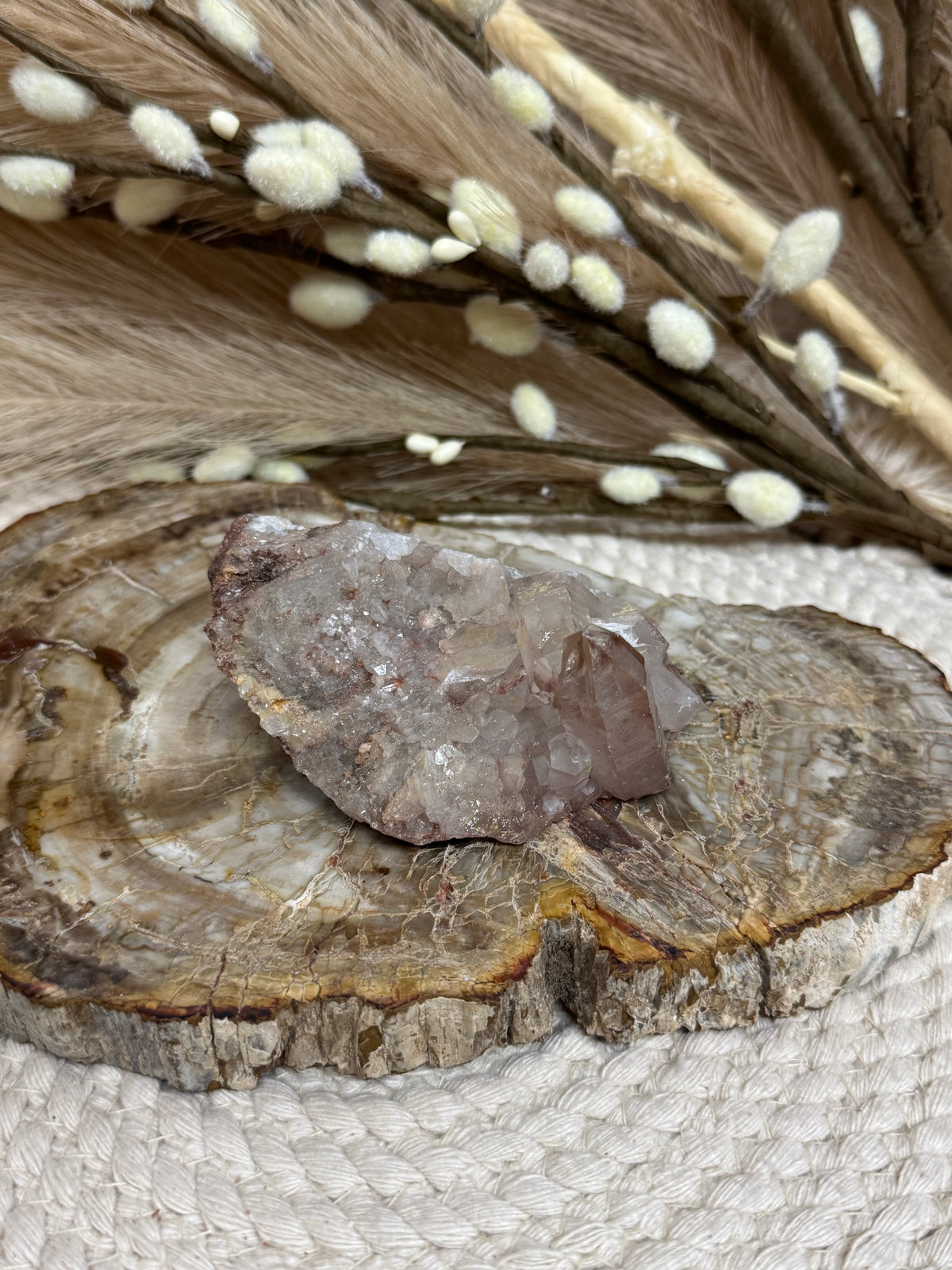 Tangerine Quartz - Cluster