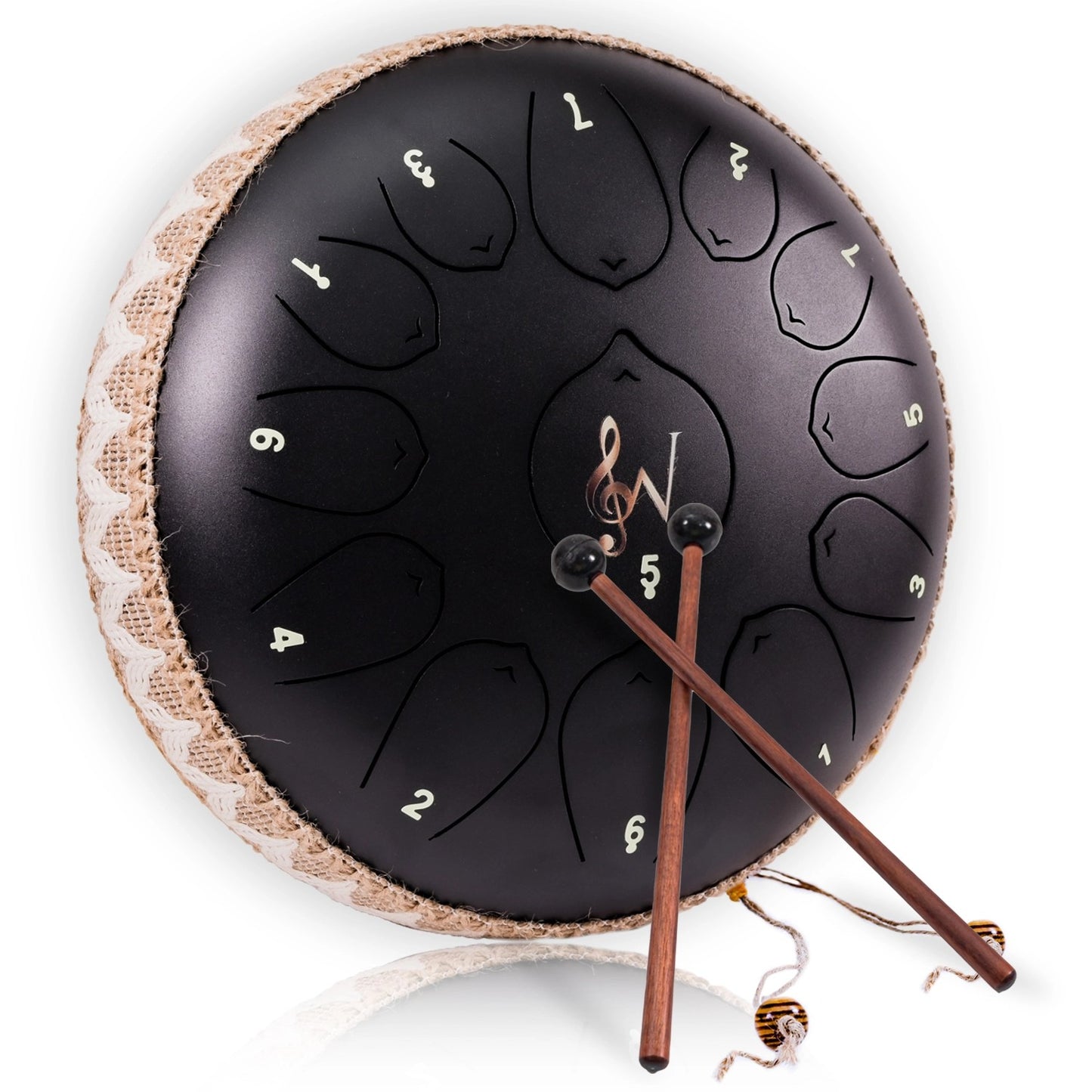 12-Inch Steel Tongue Drum