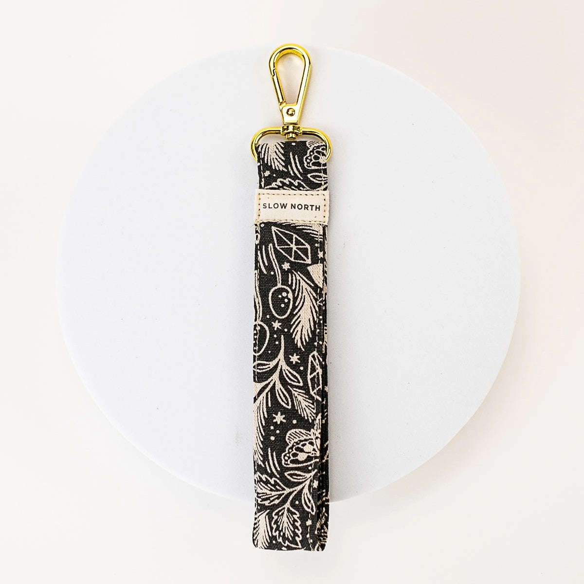 Wristlet Keychain Solstice & Mystical Mushroom