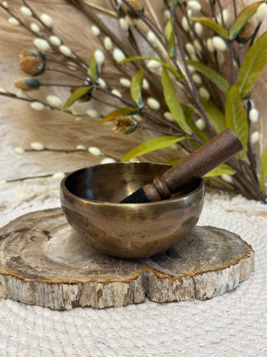 4.5 Inch Hand Hammered Himalayan Singing Bowl