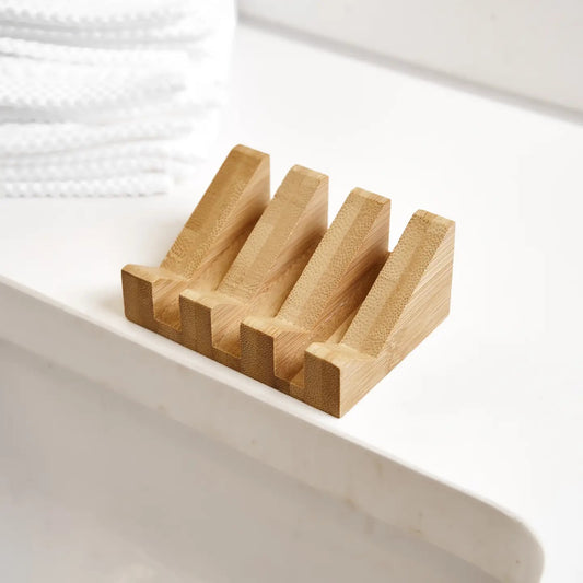 Bamboo Soap Lift Mountain Soap Dish