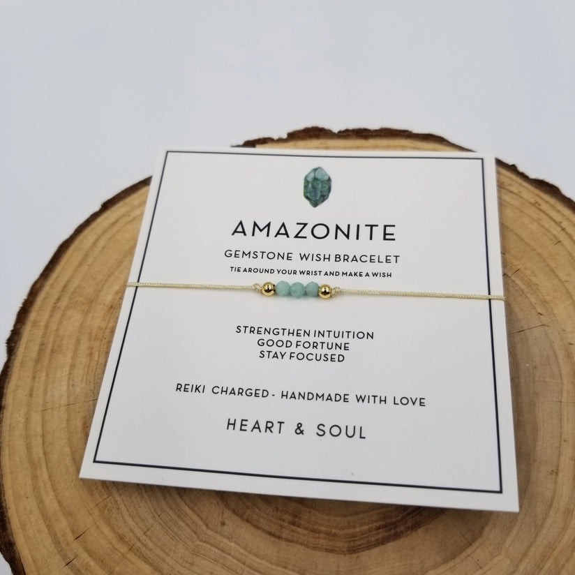 Gemstone Wish Bracelets