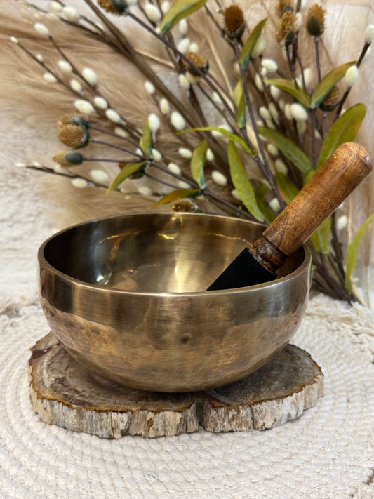 4 Inch Hand Hammered Himalayan Singing Bowl