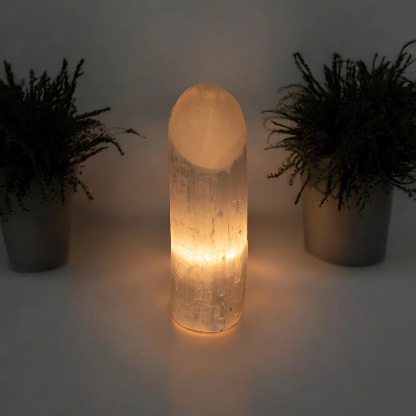 Selenite Lamp