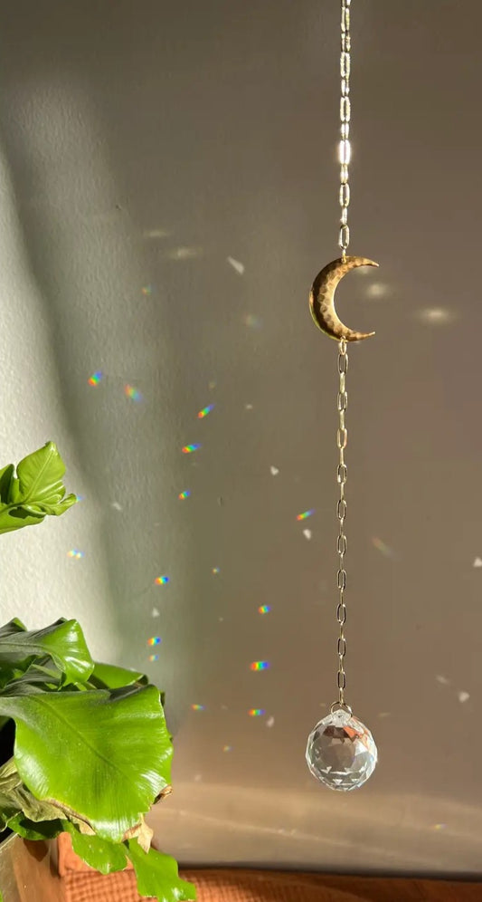 Cresent Moon Suncatcher