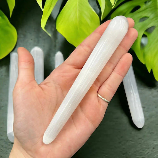 Selenite Wand
