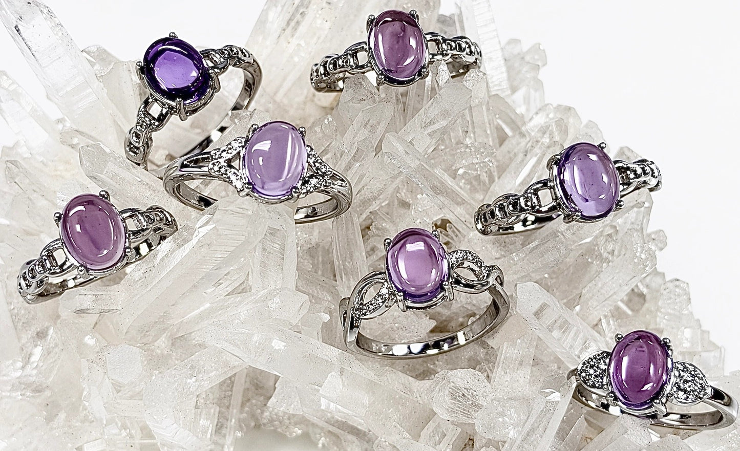 Amethyst Rings