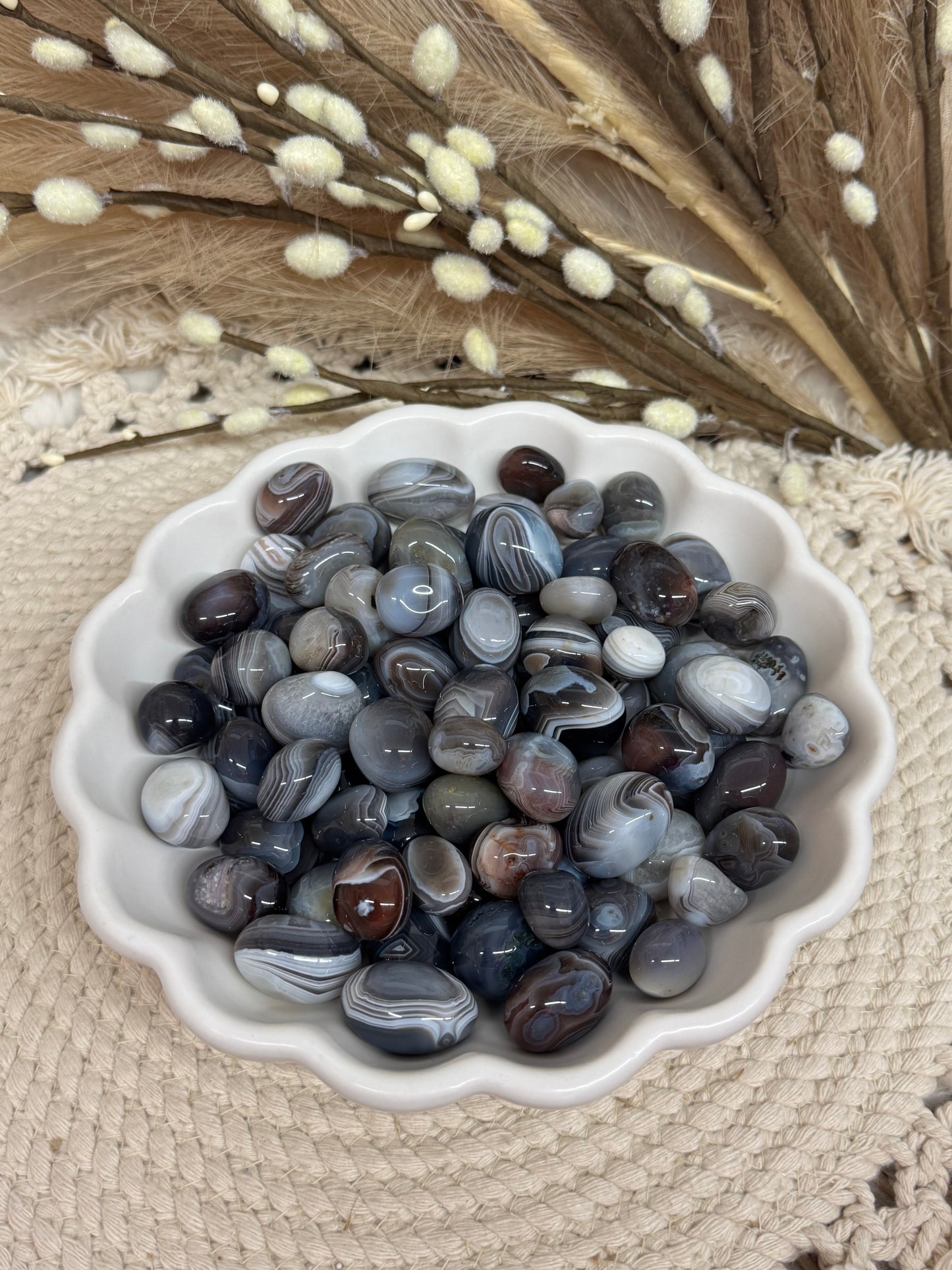 Botswana Agate - Tumbled