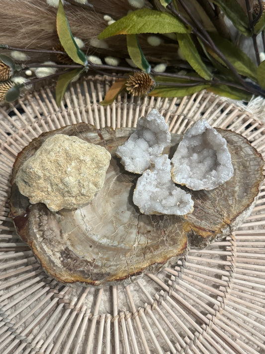 Break Your Own Geode (Clear Quartz)