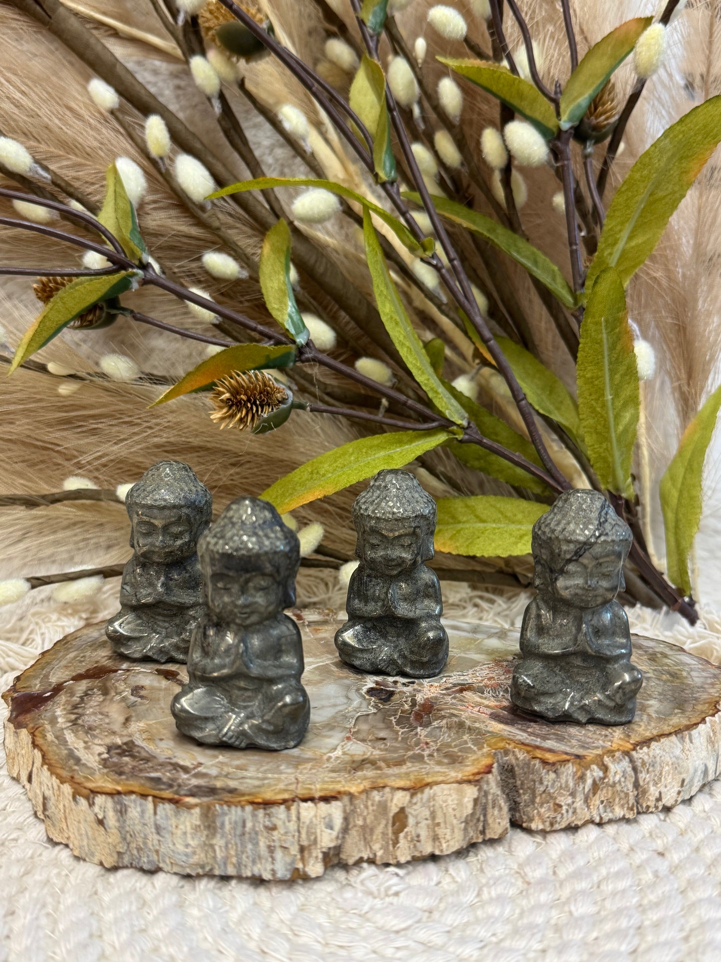 Pyrite Buddha