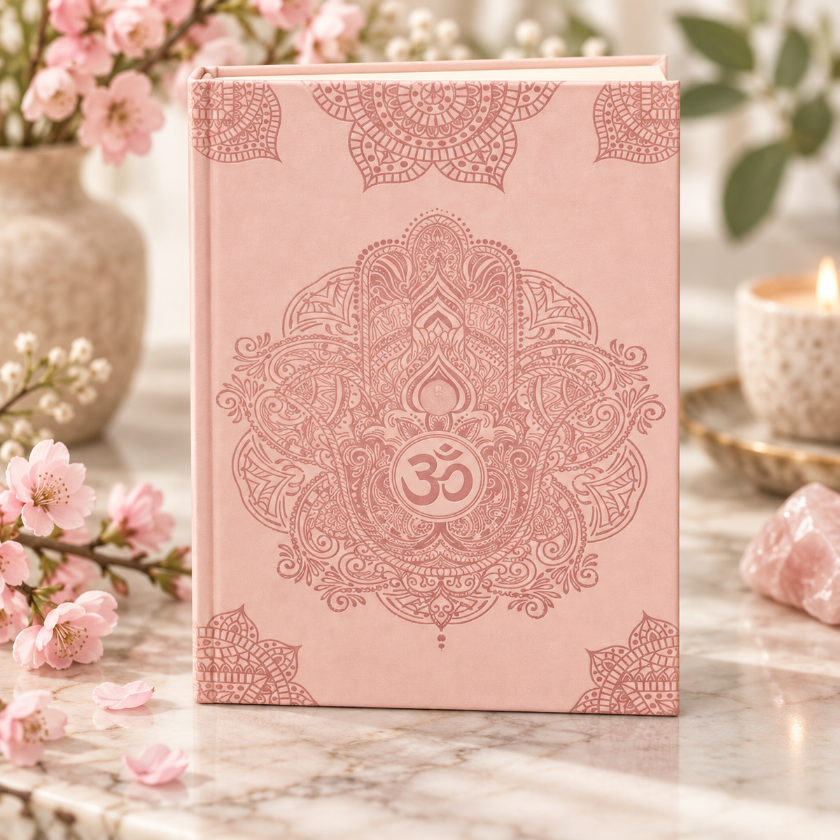 Pink Hamsa Journal