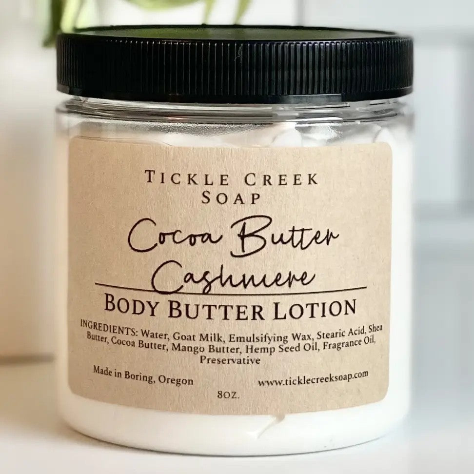 Cocoa Butter Cashmere Body Butter Lotion