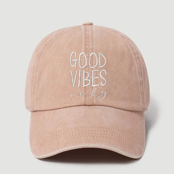 Good Vibes Baseball Cap