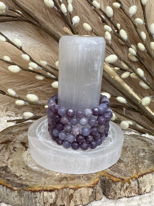Lepidolite Bracelet 8mm