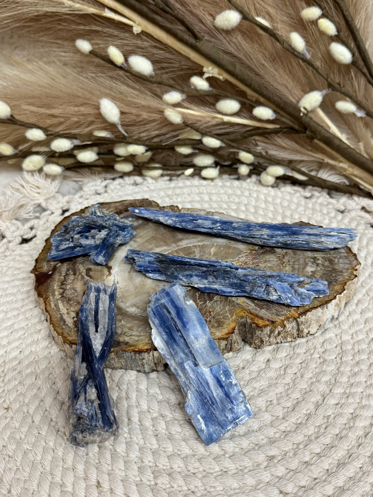 Blue Kyanite Raw Chunks