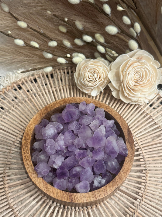 Raw Amethyst Flower Points