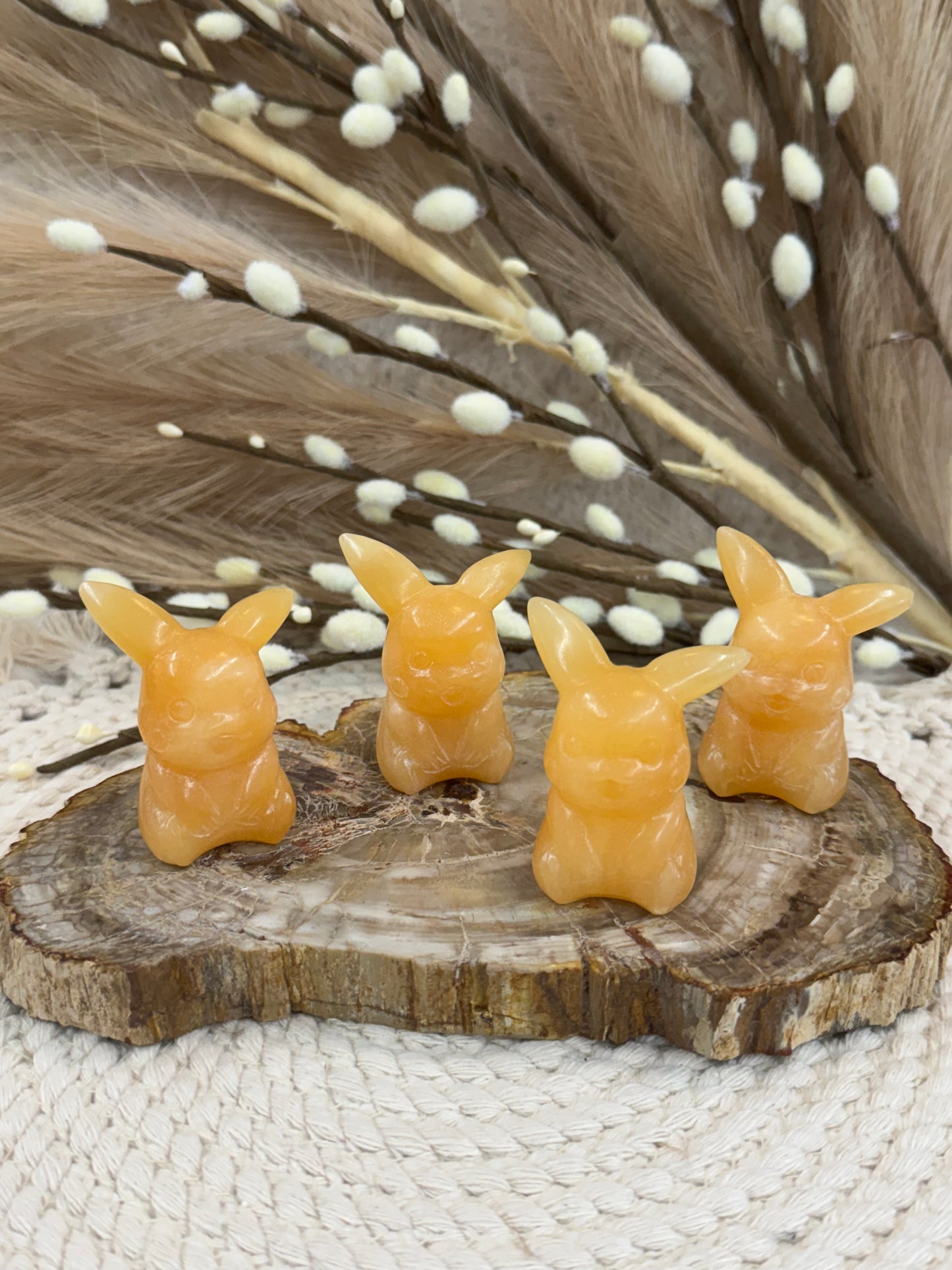 Pikachu Orange Calcite