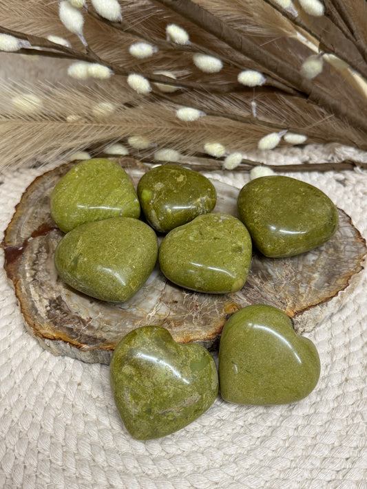 Green Opal - Heart