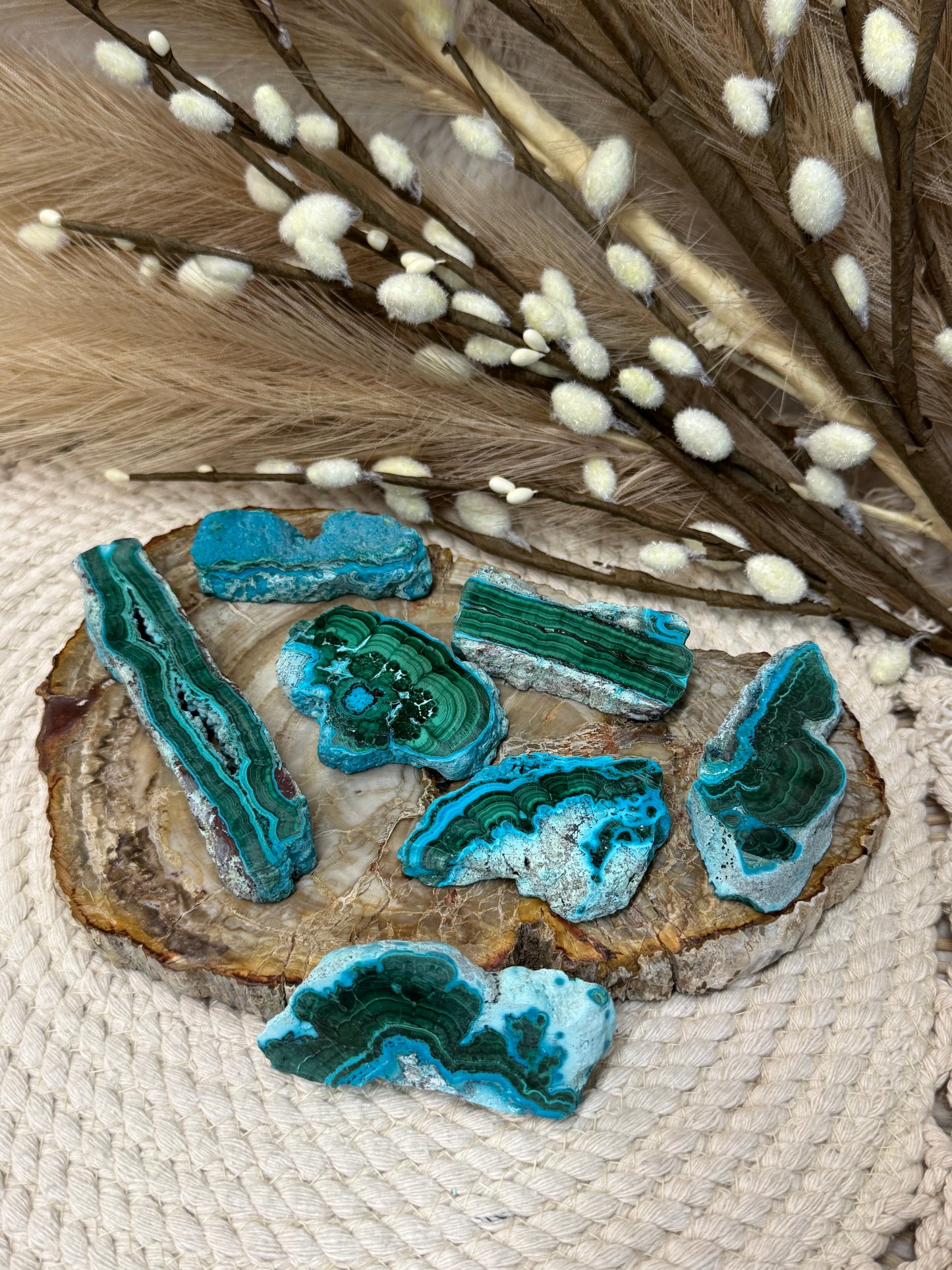 Chrysocolla Slabs