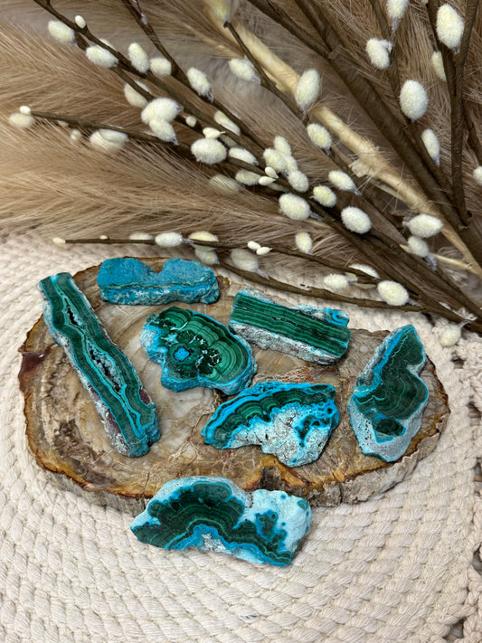 Chrysocolla Slabs