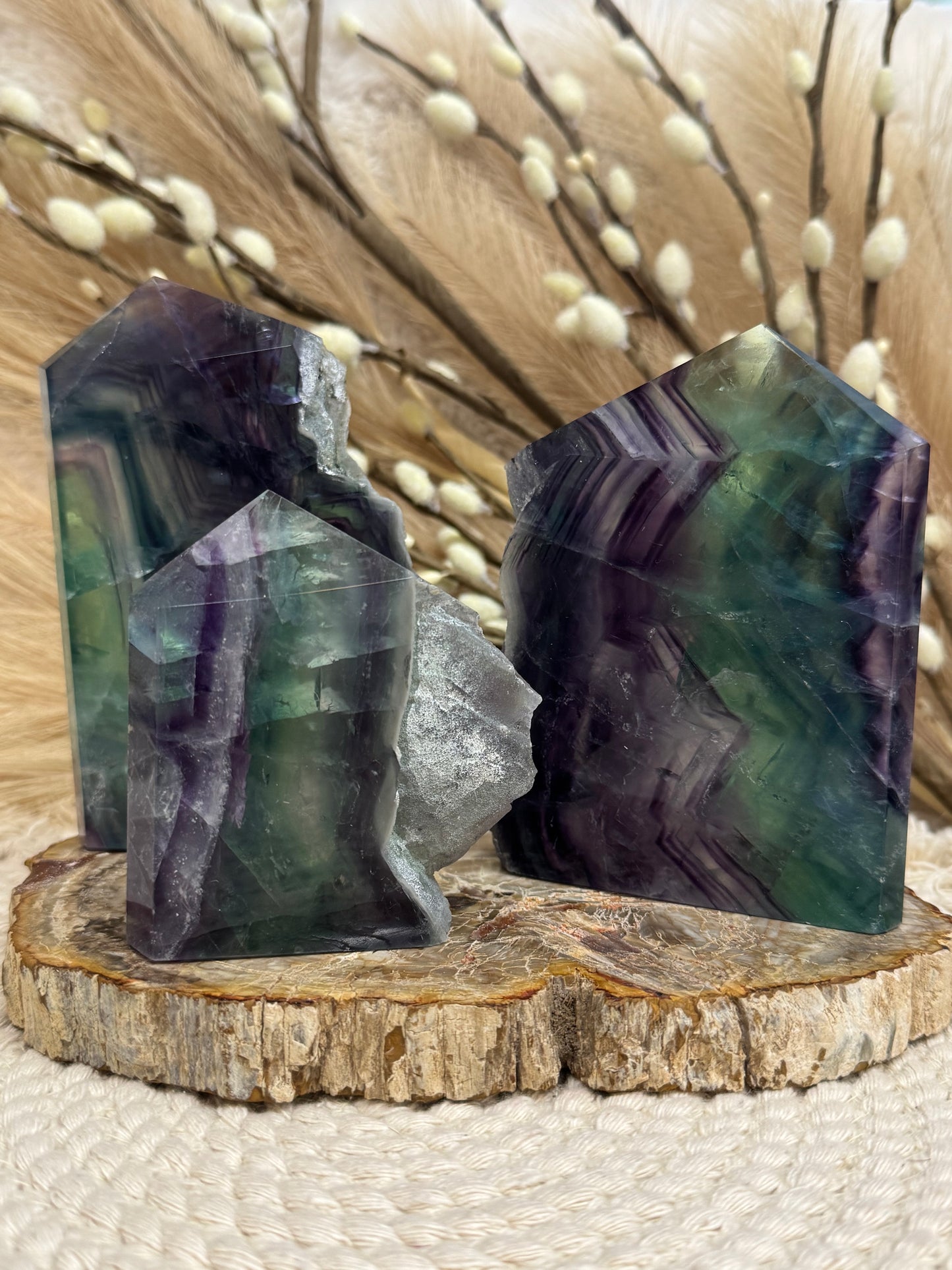 Fluorite Slab Tower