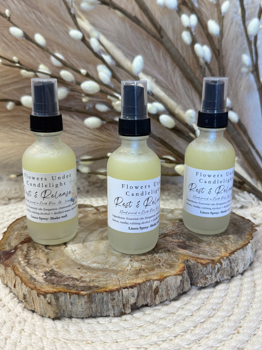 Rest & Release Essential Oil Linen Spray