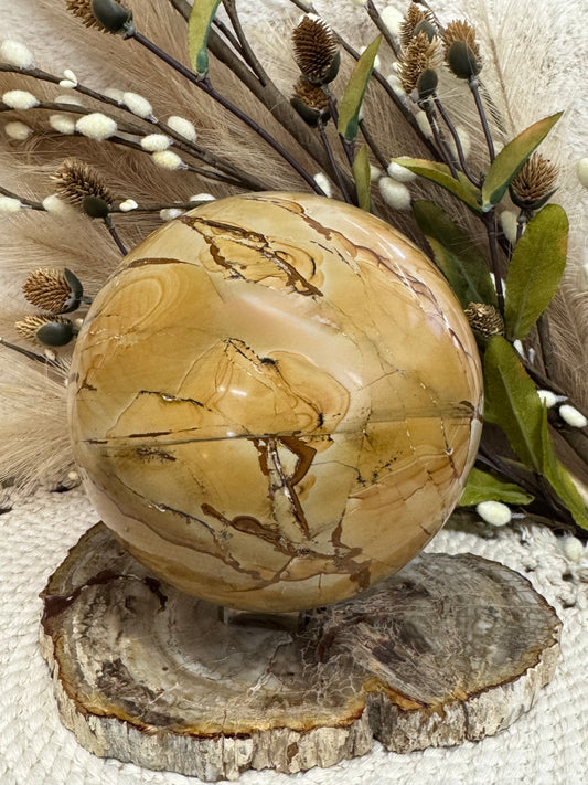 Desert Sand Jasper Sphere