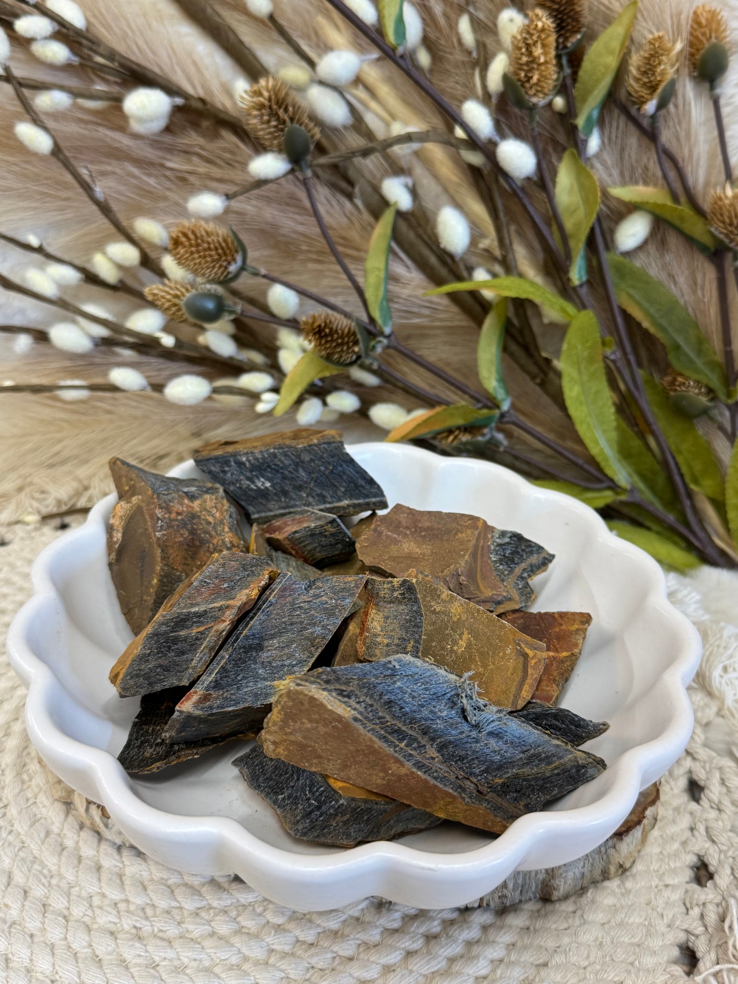 Raw Blue Tiger's Eye Raw